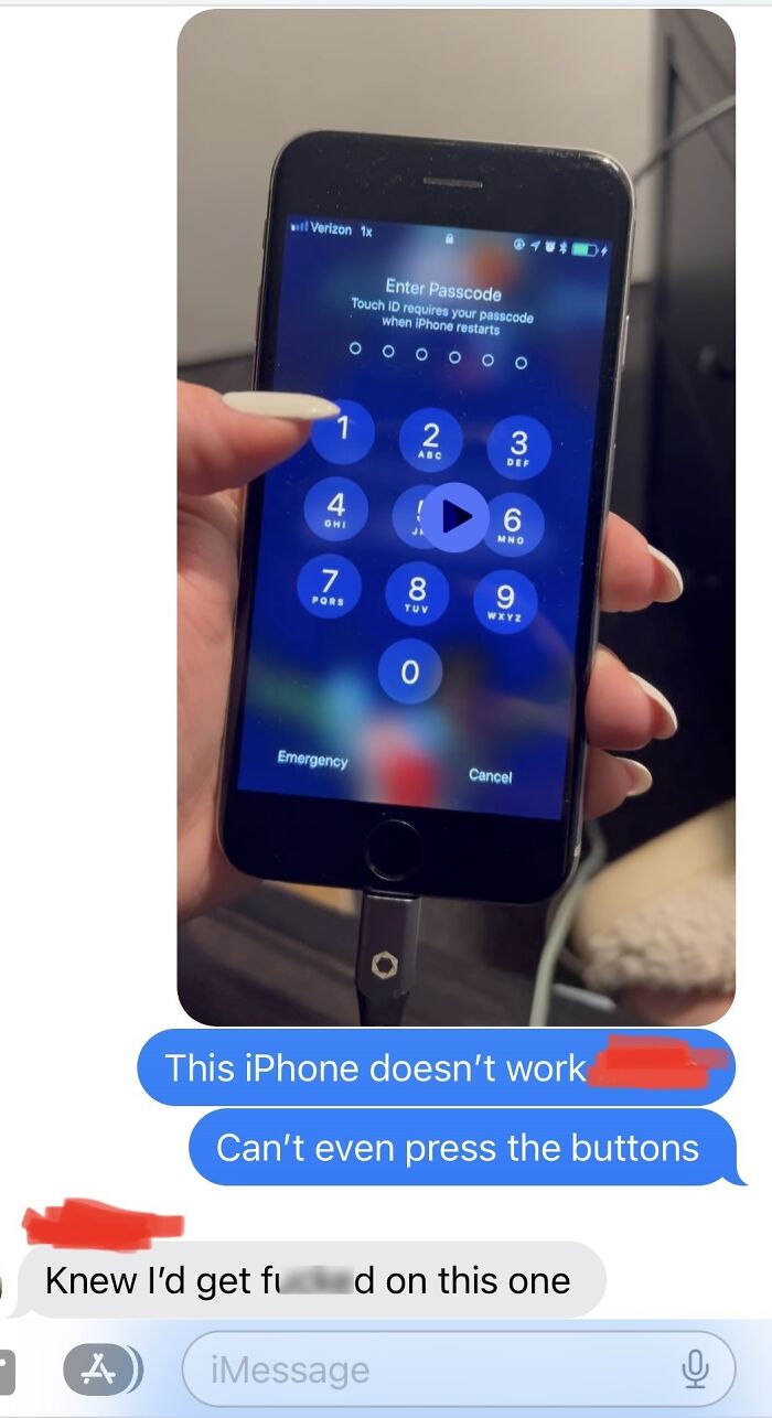 When Your Unemployed Brother Finds Your 6 Year Old (Broken) iPhone To Give His Daughter As Her Main Christmas Gift, And Then Finds Out It’s Broken... It Turns Into Your Fault, Naturally.