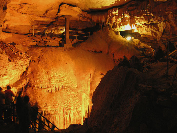 While Kentucky might be known today as being the homeplace of Kentucky whiskey, it is also a host to more caves than any other place on Earth. The longest cave system, known as Mammoth Cave National Park, is located in this east coast state. So get your gear, get those tickets and go explore (with a guide, of course) just how deep this state goes.