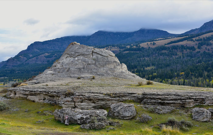 A simple volcano alone might be scary, but a supervolcano? Now, that is truly scary and amazing. Being the first natural park in the USA, Yellowstone is special. A big part of the park rests on top of a supervolcano. 
 
While the last time the Yellowstone supervolcano erupted was 640,000+ years ago, one might just wonder what kind of power and destruction lies beneath this park.