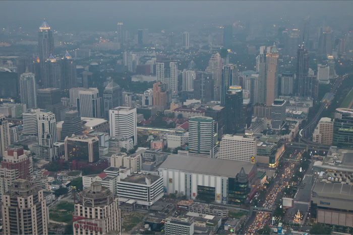 While the Sweden town of “Ö” takes the title of the shortest town name, Bangkok might take the title of the longest name with 163 letters. Ready? 
 
Krung Thep Mahanakhon Amon Rattanakosin Mahinthara Yuthaya Mahadilok Phop Noppharat Ratchathani Burirom Udomratchaniwet Mahasathan Amon Piman Awatan Sathit Sakkathattiya Witsanukam Prasit. 
 
Try remembering that.