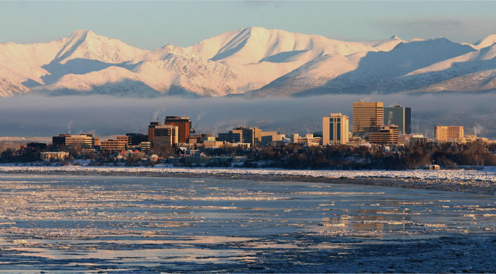 The westernmost point of land in the United States, and all of North America, is located in the outer Aleutian Islands, which are located between Alaska and Russia. The uninhabited island of Semisopochnoi, by longitude, is the easternmost part of the US that you can find in Alaska.