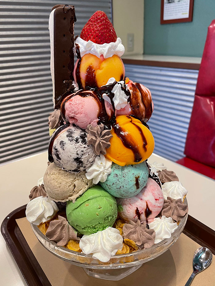 This Absolute Unit Of An Ice Cream Sundae