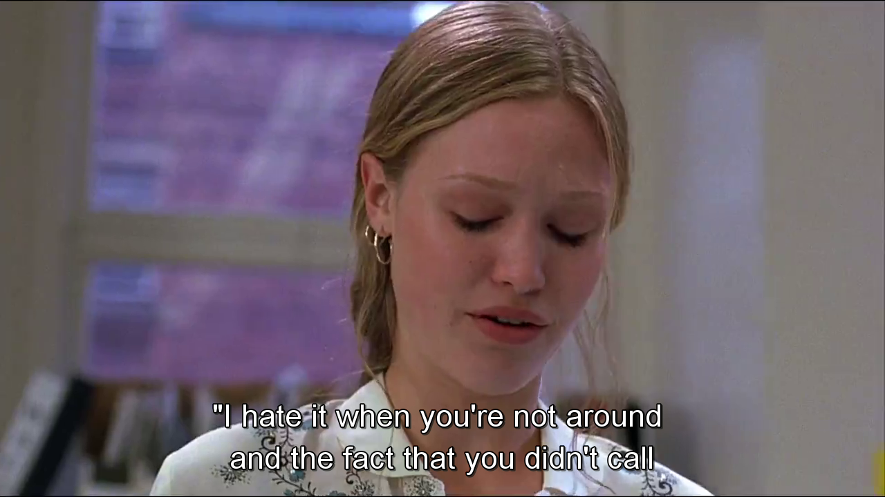 movie details - 10 things i hate about you kat poem -