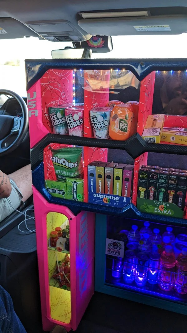 “My Uber is also a convenience store”