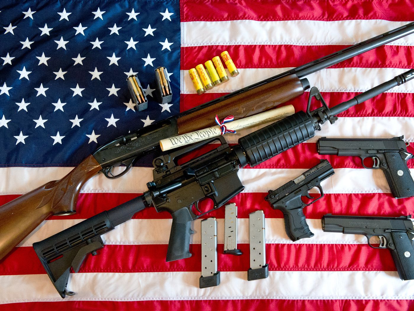 "There are more privately owned guns than people in the U.S."