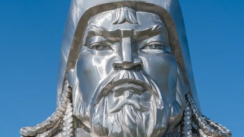 "Genghis Khan killed so many people that he cooled the earth by a bit."