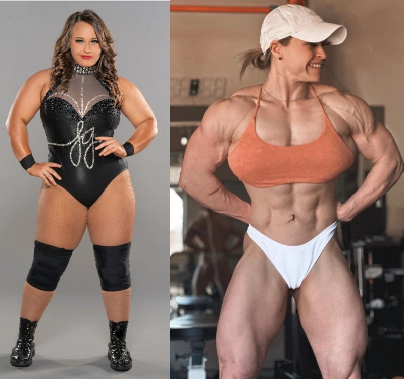 The physical transformation of professional wrestling star Jordynne Grace