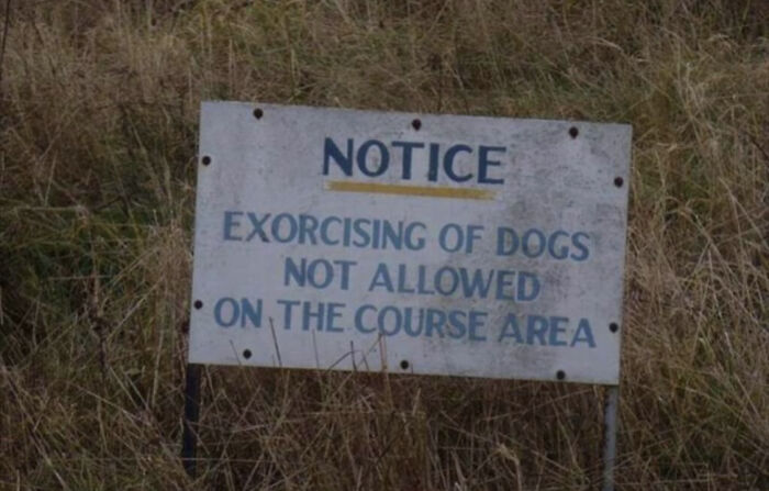 30 Unusual Signs That Were Needed For A Weird Reason.