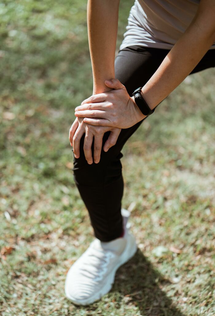 If you have a leg cramp - pull back your big toe and it will alleviate the cramp.