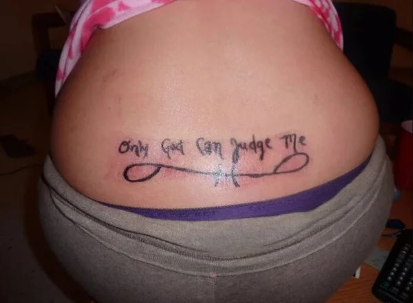 33 Tattoos That Will Make You Question People's Sanity.