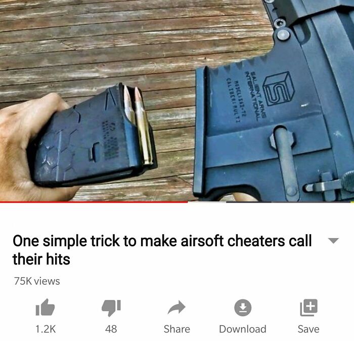 Awful Life hacks - make airsoft cheaters call their hits - One simple trick to make airsoft cheaters call their hits 75K views 48 Caliber Multi