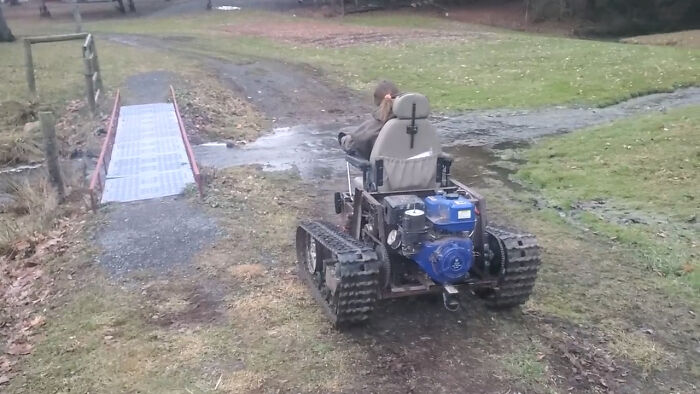 All Terrain Wheelchair I Built For My Wife