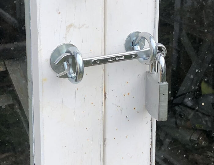 Redneck Shed Lock