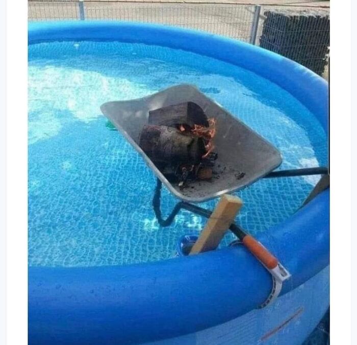 “I Got A Heated Pool Babe! Wanna Come Over?” The Pool: