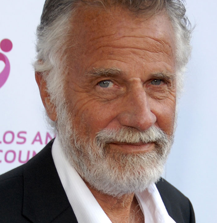 Jonathan Goldsmith, AKA The Most Interesting Man in the World from the Dos Equis commercials, has been an advocate for landmine victim support, has assisted the effort to prevent and cure cancer in dogs, save the Siberian Tiger, and end child sex trafficking in Cambodia.