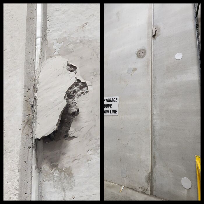 work safety fails - wall - Storage Bove Low Line