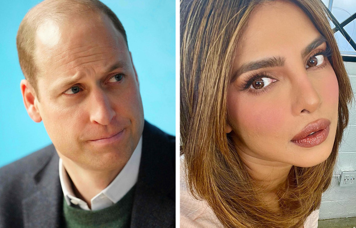 Prince William and Priyanka Chopra — 40 years