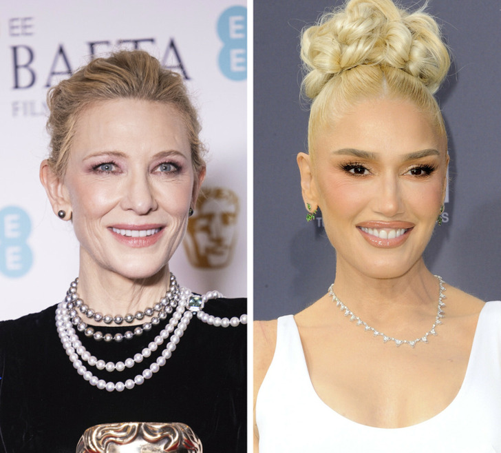 Cate Blanchett and Gwen Stefani — 53 years