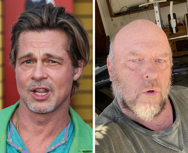 Brad Pitt and Dean Norris — 59 years