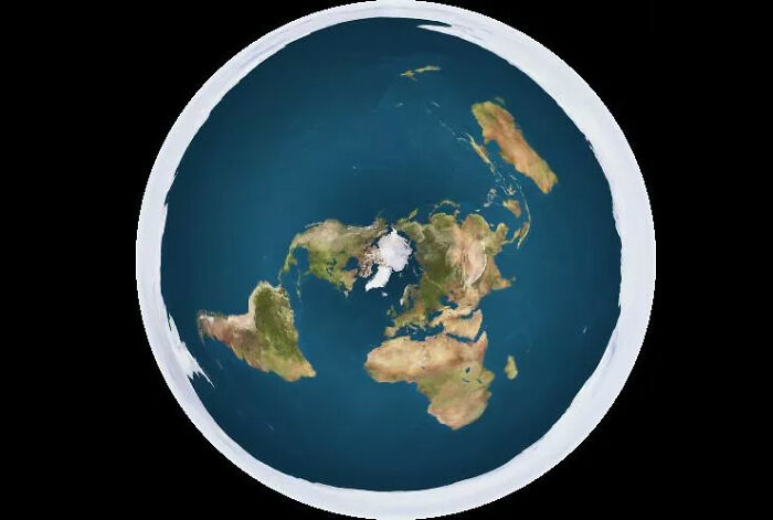 Still blows my mind that people think the Earth is flat.