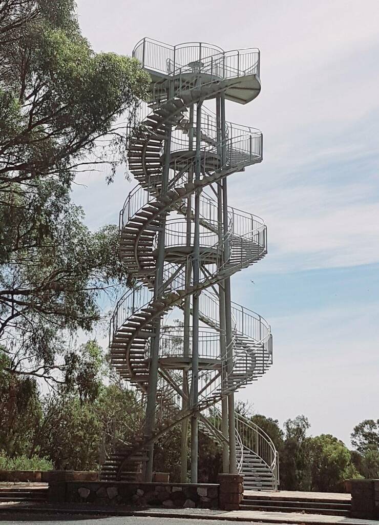 "Double Helix Staircase in Australia"