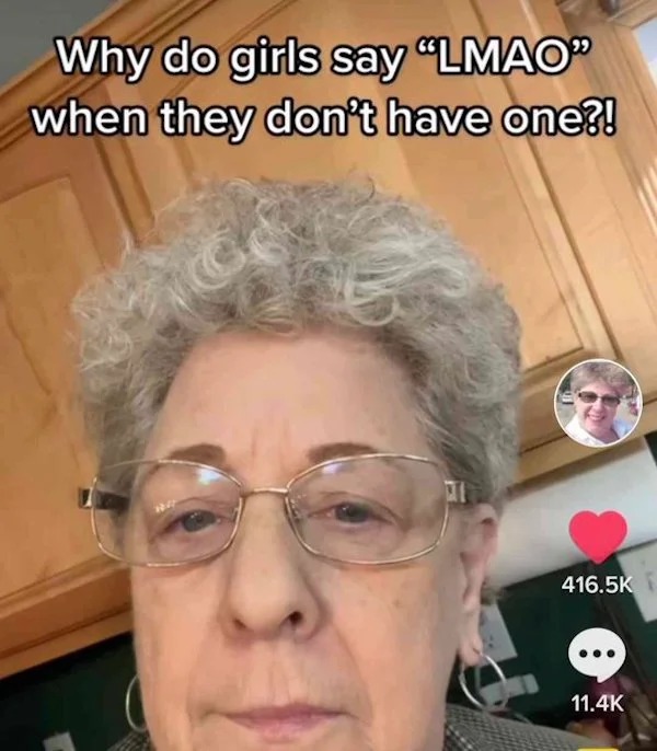 deranged tiktok screenshots - do girls say lmao when they dont have one - Why do girls say "Lmao" when they don't have one?! T
