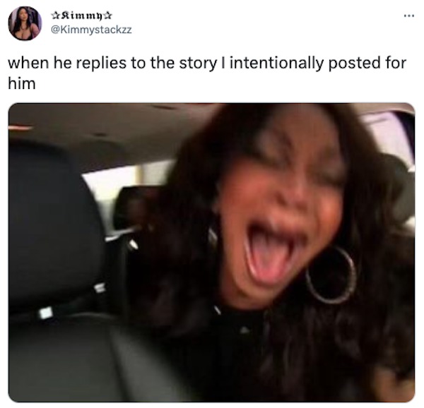 funny tweets and memes - deji love island meme - Kimmy ... when he replies to the story I intentionally posted for him