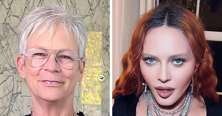 Jamie Lee Curtis and Madonna — 64 years old