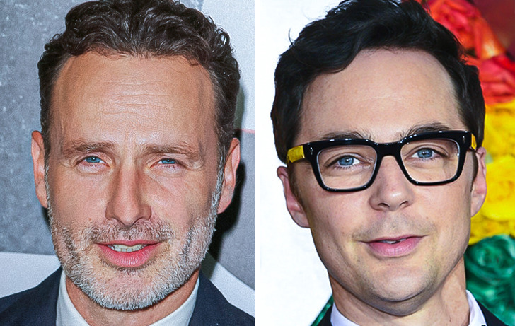 Andrew Lincoln and Jim Parsons — 49 years old