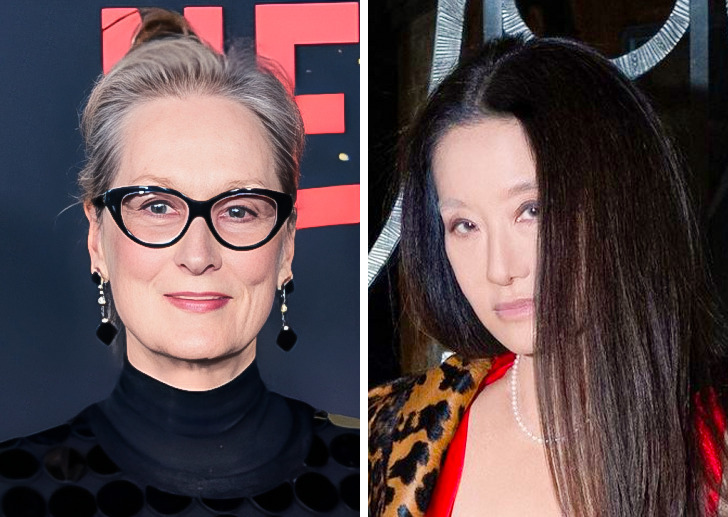 Meryl Streep and Vera Wang — 73 years old