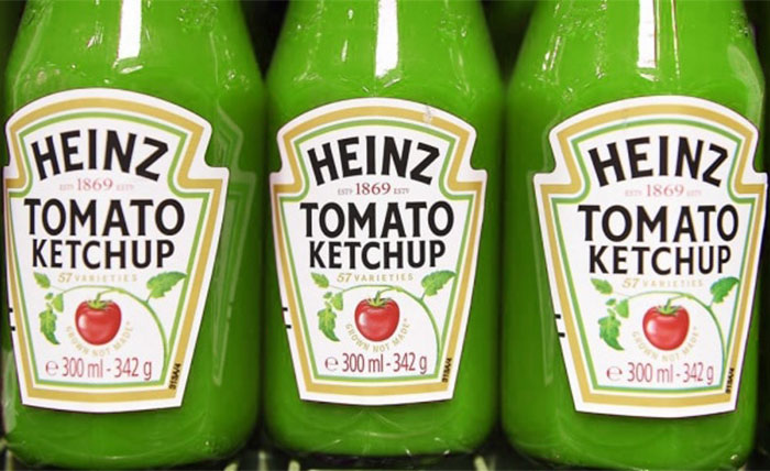 Green Heinz Tomato Ketchup