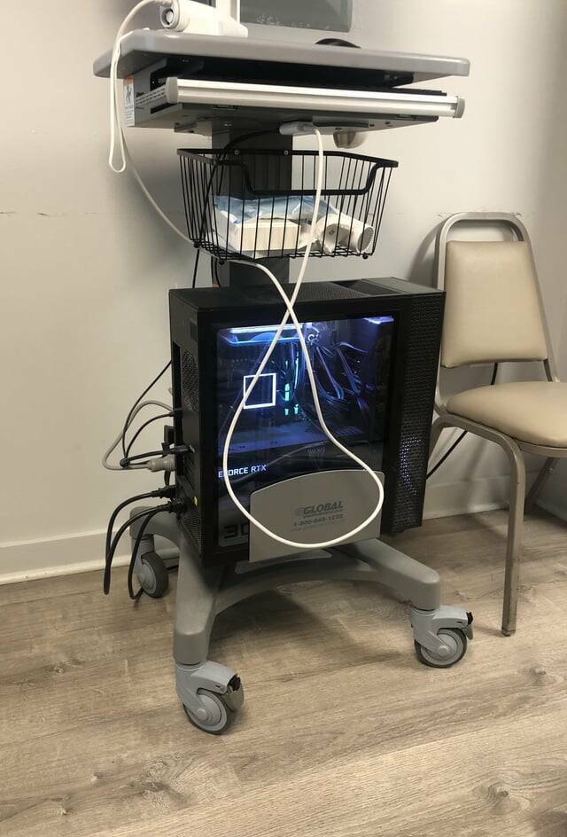 "My dentist uses gaming PCs in his office"