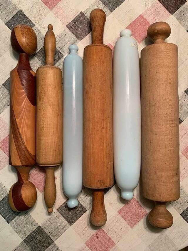 "My grandmother’s rolling pins"