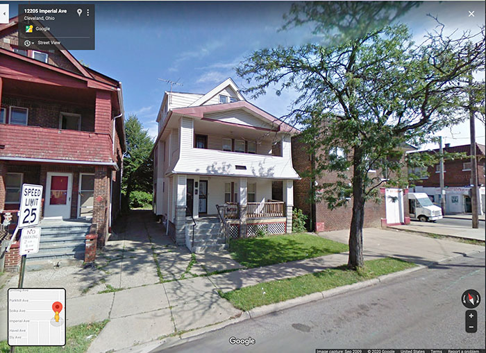 house - Chehe 12205 Imperial Ave 9 Cleveland, Ohio Google Street View Sokak Limit 25 Pa No Parking Inperial Ave Ha Dy Ave Pove Google 1 Image capture Seo 2009 2000 Google United States Terms Report a problem
