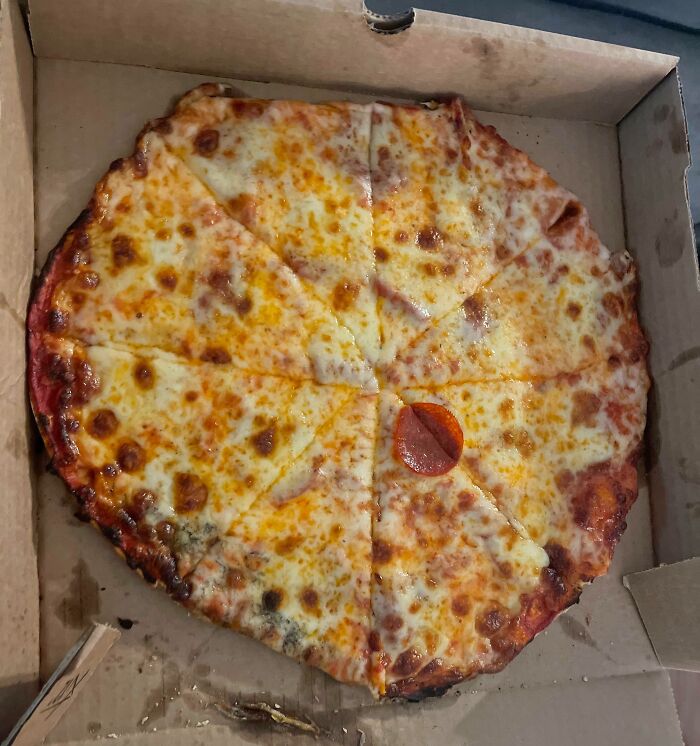 Just Ordered A Pepperoni Pizza