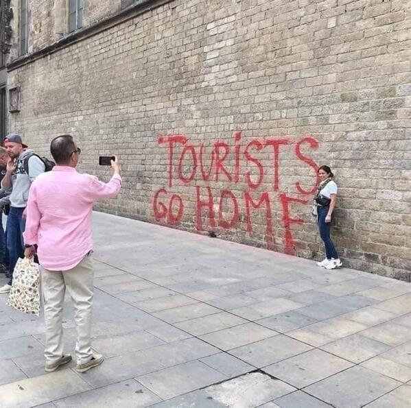 “To keep tourists away…”