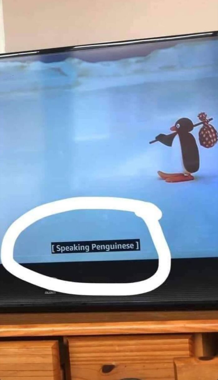 Highlighted Jokes - table - G Speaking Penguinese 7