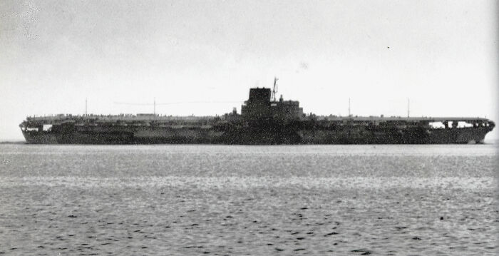 the Japanese turned the third of their superbattleships (after Yamato and Musashi) into the largest aircraft carrier ever built at the time. After four years of construction and enormous cost, she left the shipyard and was immediately sunk by a submarine.