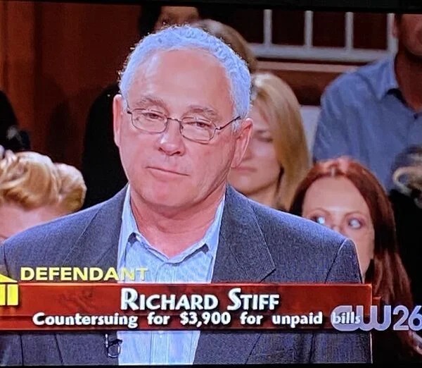 spicy sex memes - photo caption - Defendant Richard Stiff Countersuing for $3,900 for unpaid bills U26