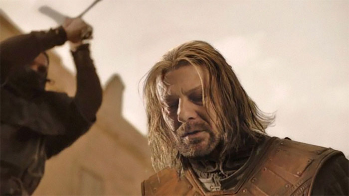 crazy facts - ned stark death