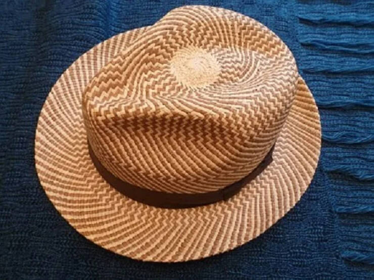Panama hats come from Ecuador.