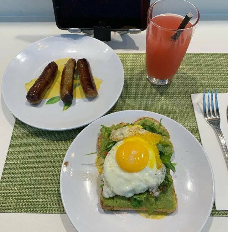 “This airport breakfast cost me $38.”