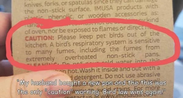 wtf pics - hand - knives, forks, or spatulas since they ca the nonstick surface. Imusa products with plastic phenolic, or wooden accessories as mancie kind Auchbe of oven, nor be exposed to flames or direct n Caution Please keep pet birds out of the kitch