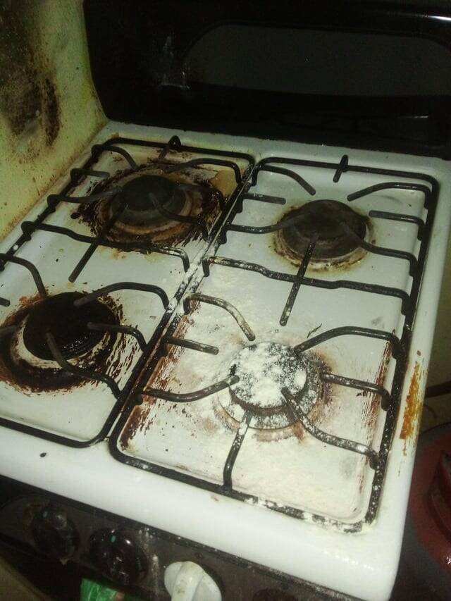 "Tried to make pan pizza, just set my kitchen on fire."