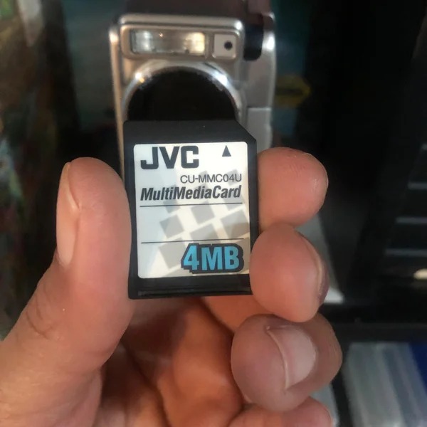 cool stuff people found - mobile phone - Jvc CuMMC04U MultiMediaCard 4MB A