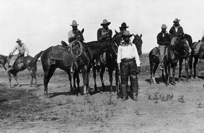 One in four American cowboys were black.