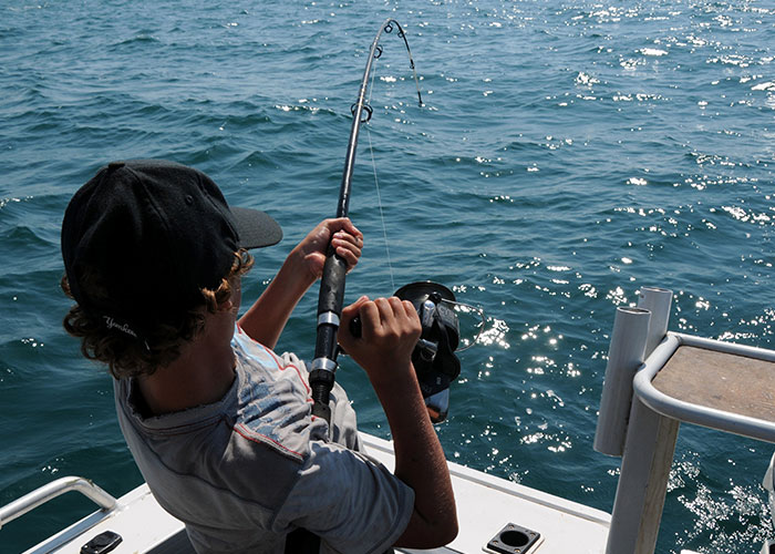 Offshore fishing, wanted to jump in to cool off but felt something...off. Just then the shark fin surfaced, and a nice-sized great white circled the boat a couple times and disappeared.

To be fair, I'd probably be fine, but I was done with the water for a day.