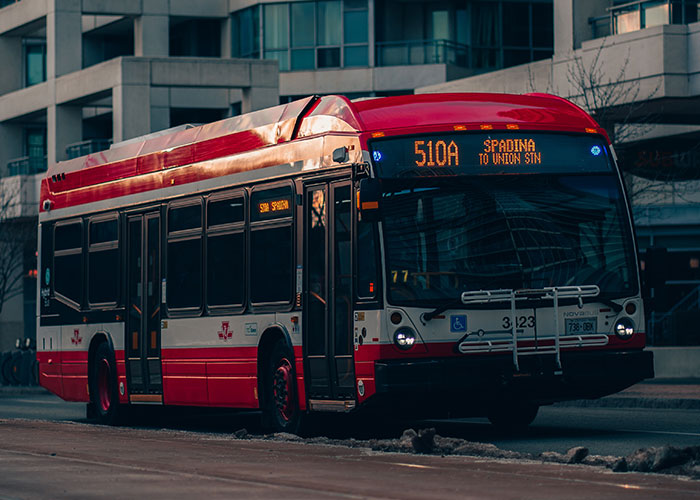 When I lived in Toronto I was about to cross Dufferin. I'd only looked to my right, not my left. I took a step onto the street when I felt this feeling like I needed to go back onto the sidewalk immediately. I took a step back onto the sidewalk and about a foot off the street, and then a city bus hurtles past my face at what felt like super speed.