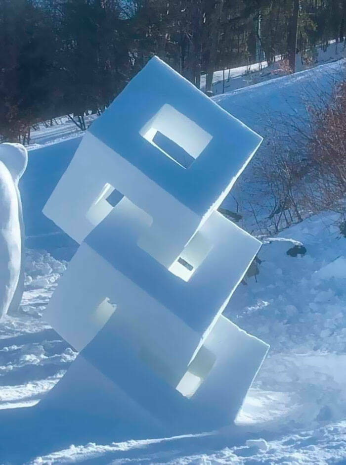 cool pics - Snow sculpture