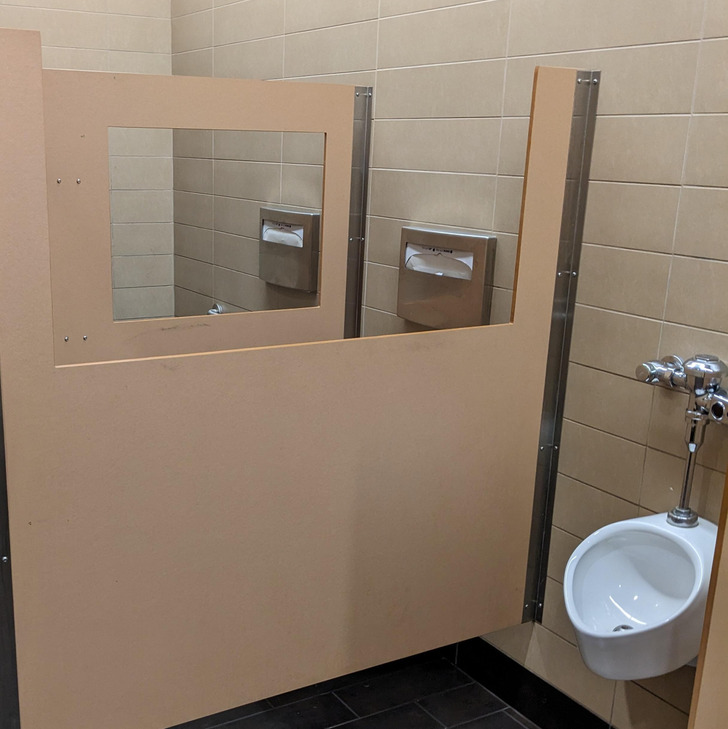 people having a bad day - bathroom